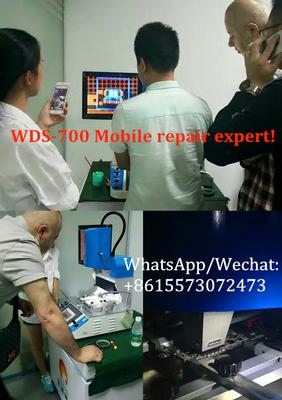 Optical aligment bga rework station WDS-700 automatic mobile phone repair machine